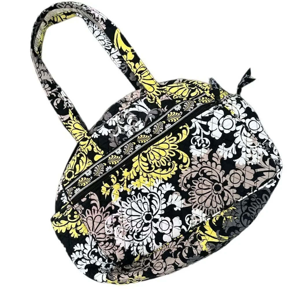 Vera Bradley Insulated/Lined Baby/Travel Large Tote Bag in Baroque, Spacious GUC